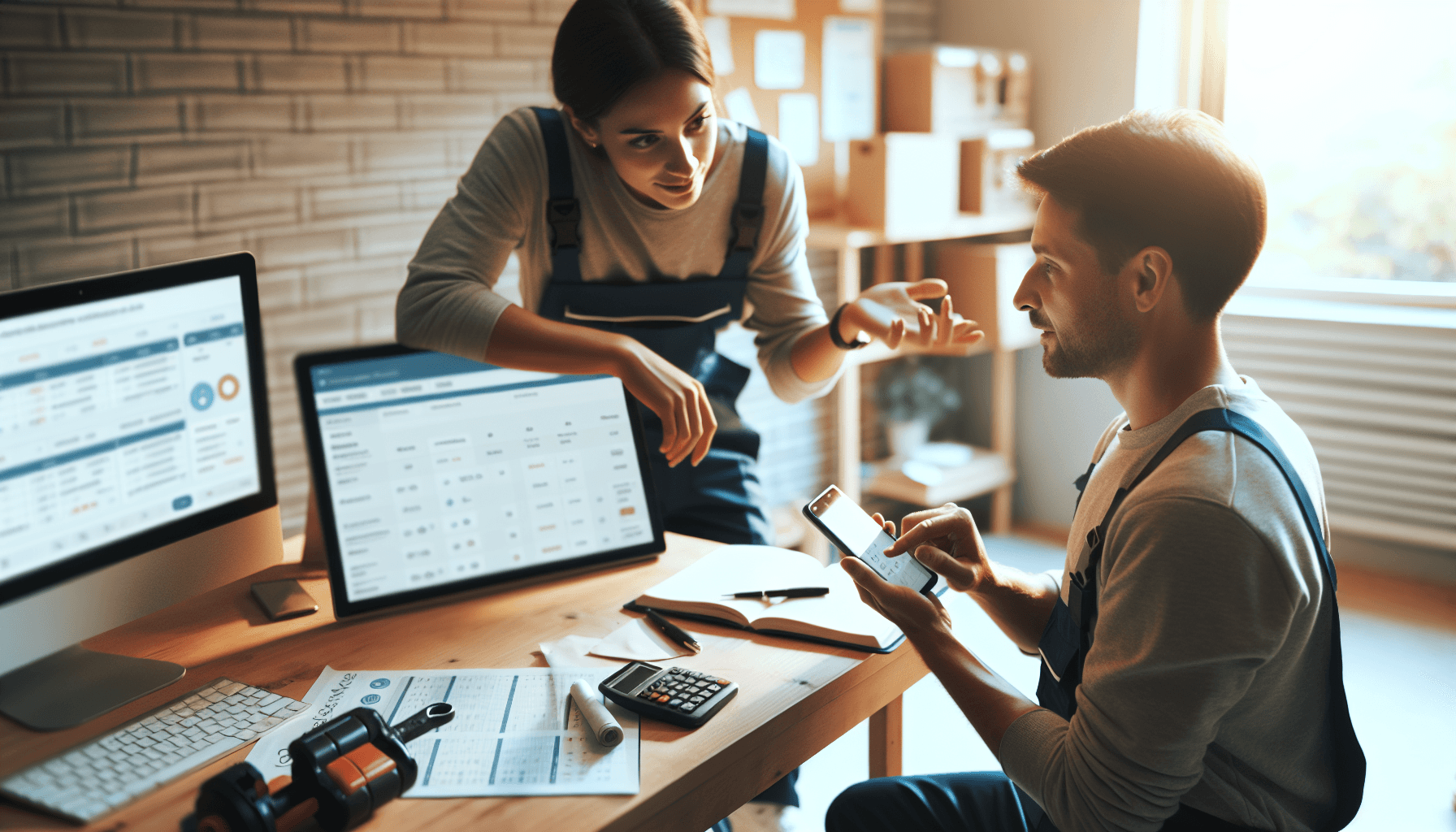 Field Service Management Software Dashboard