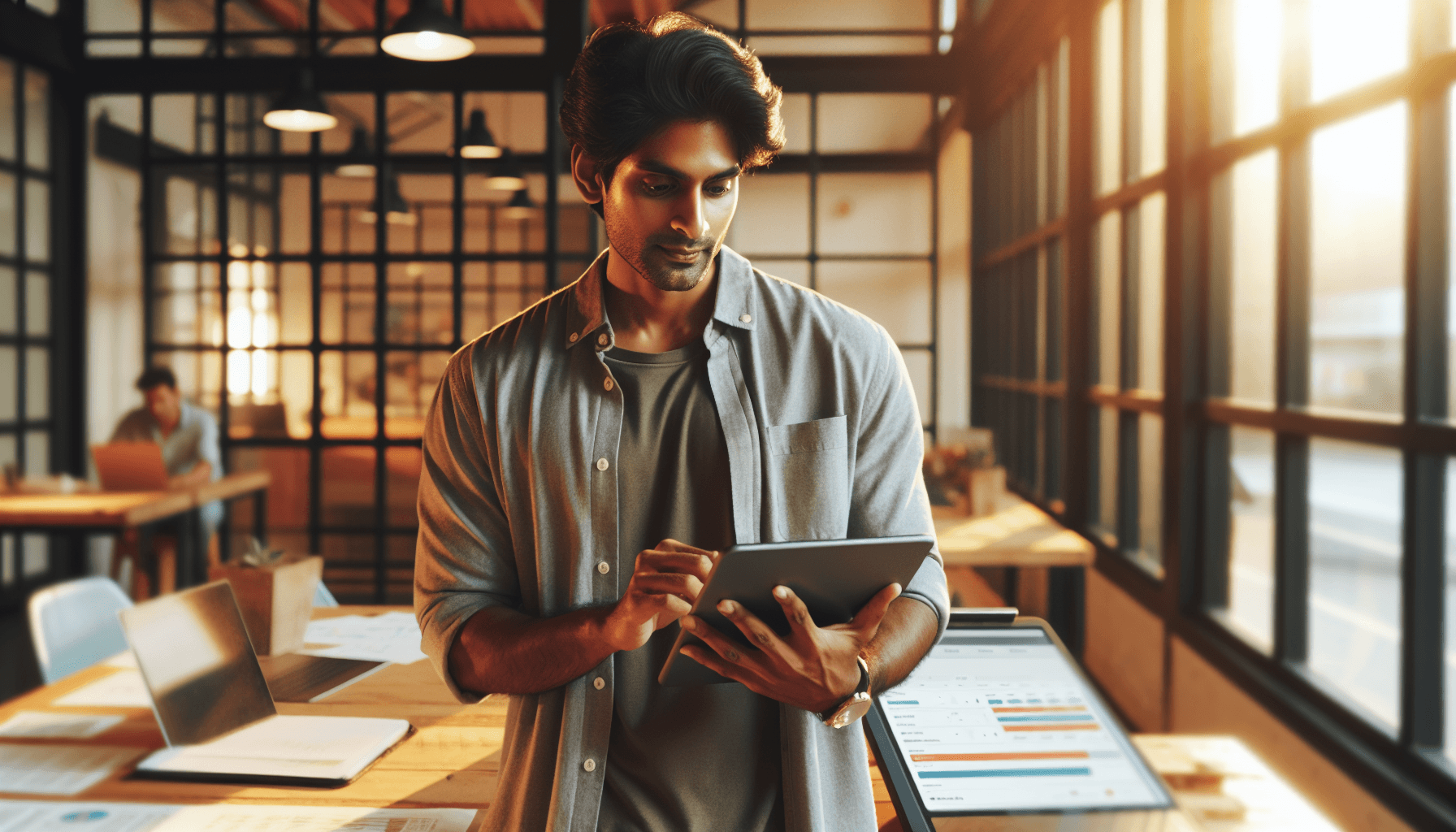 Dashboard view of automated scheduling software for service businesses
