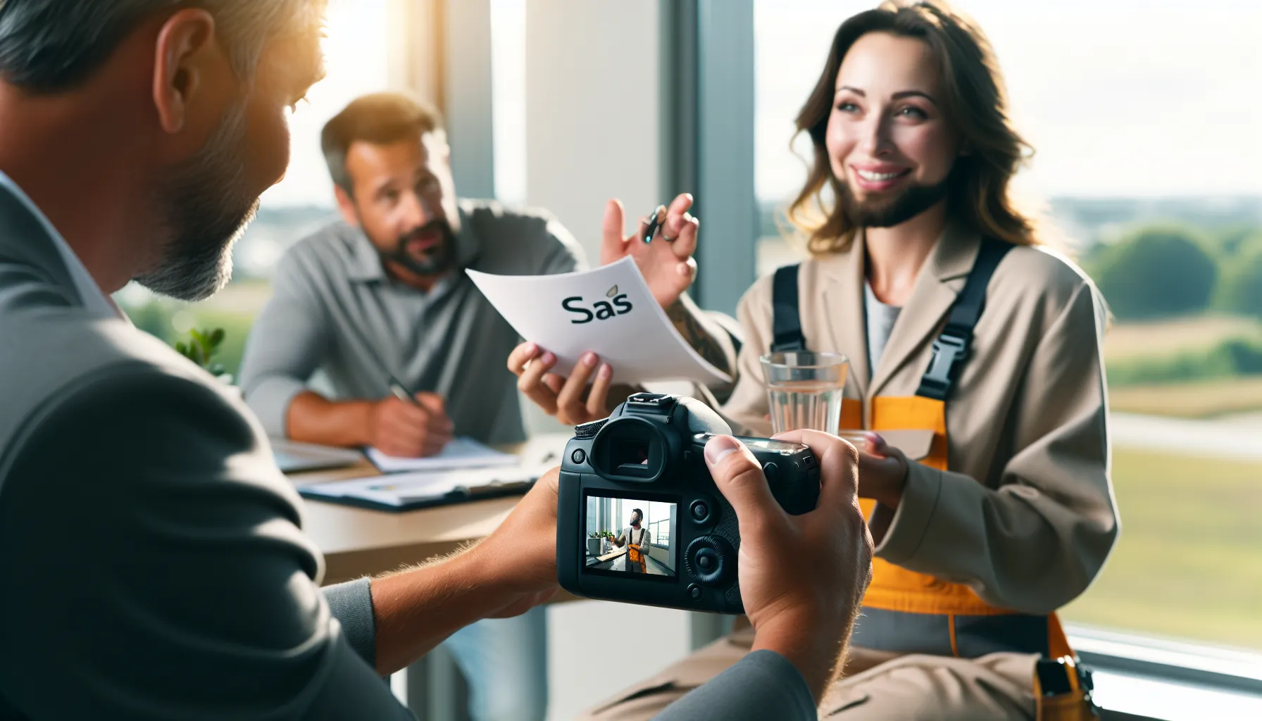 Effective Field Service Software for Small Businesses Laptop displaying field service software overview for small businesses